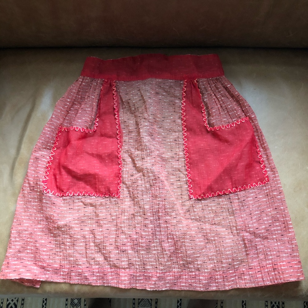 Vintage apron skirt